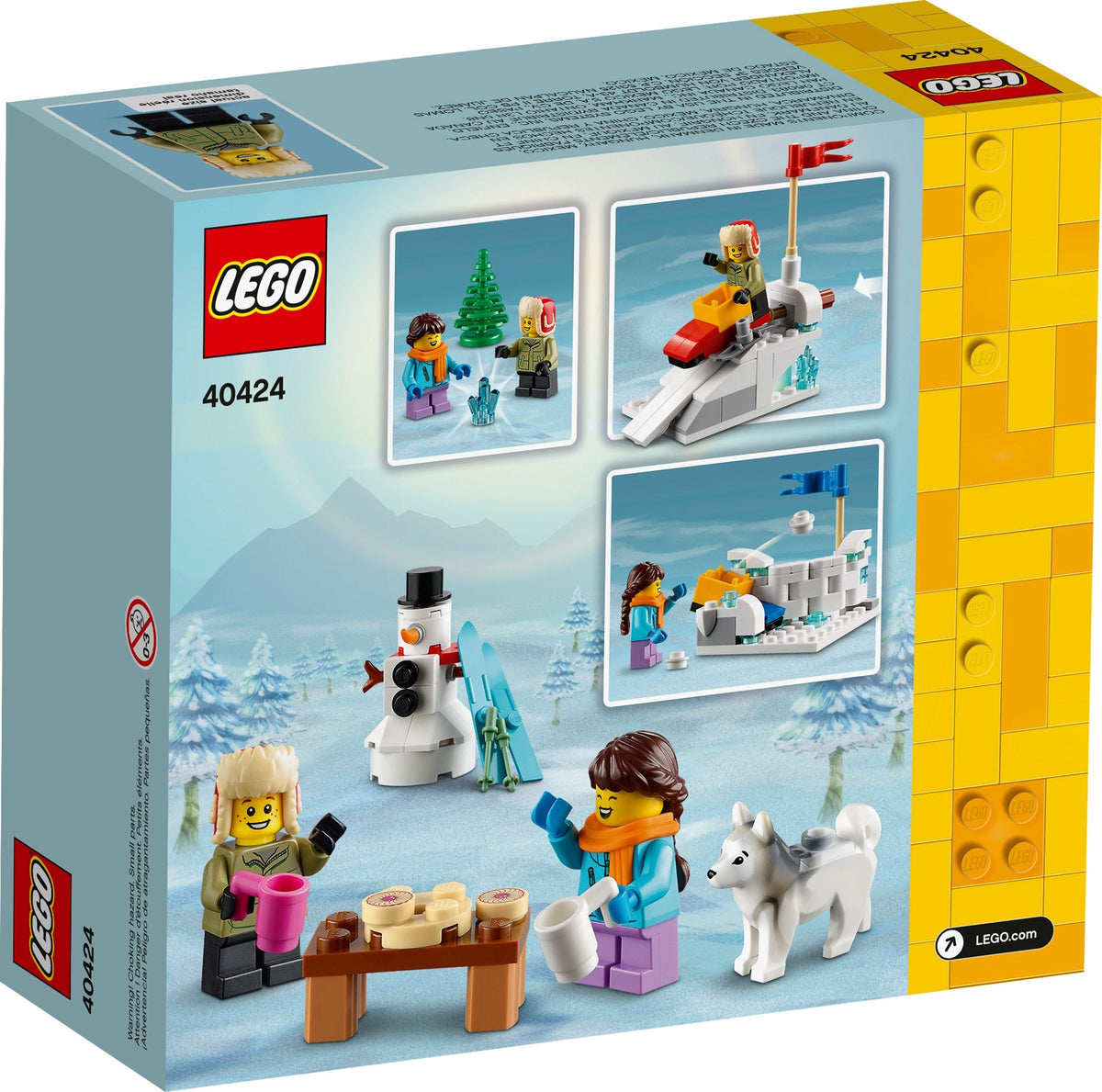 LEGO 40424 Schneeballschlacht