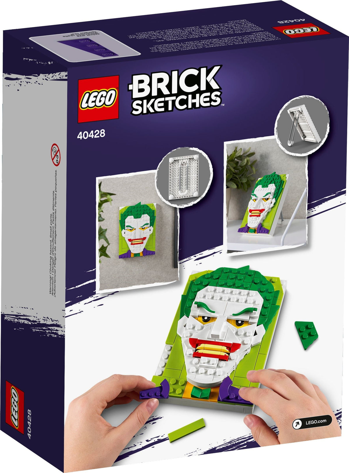LEGO Brick Sketches 40428 Joker