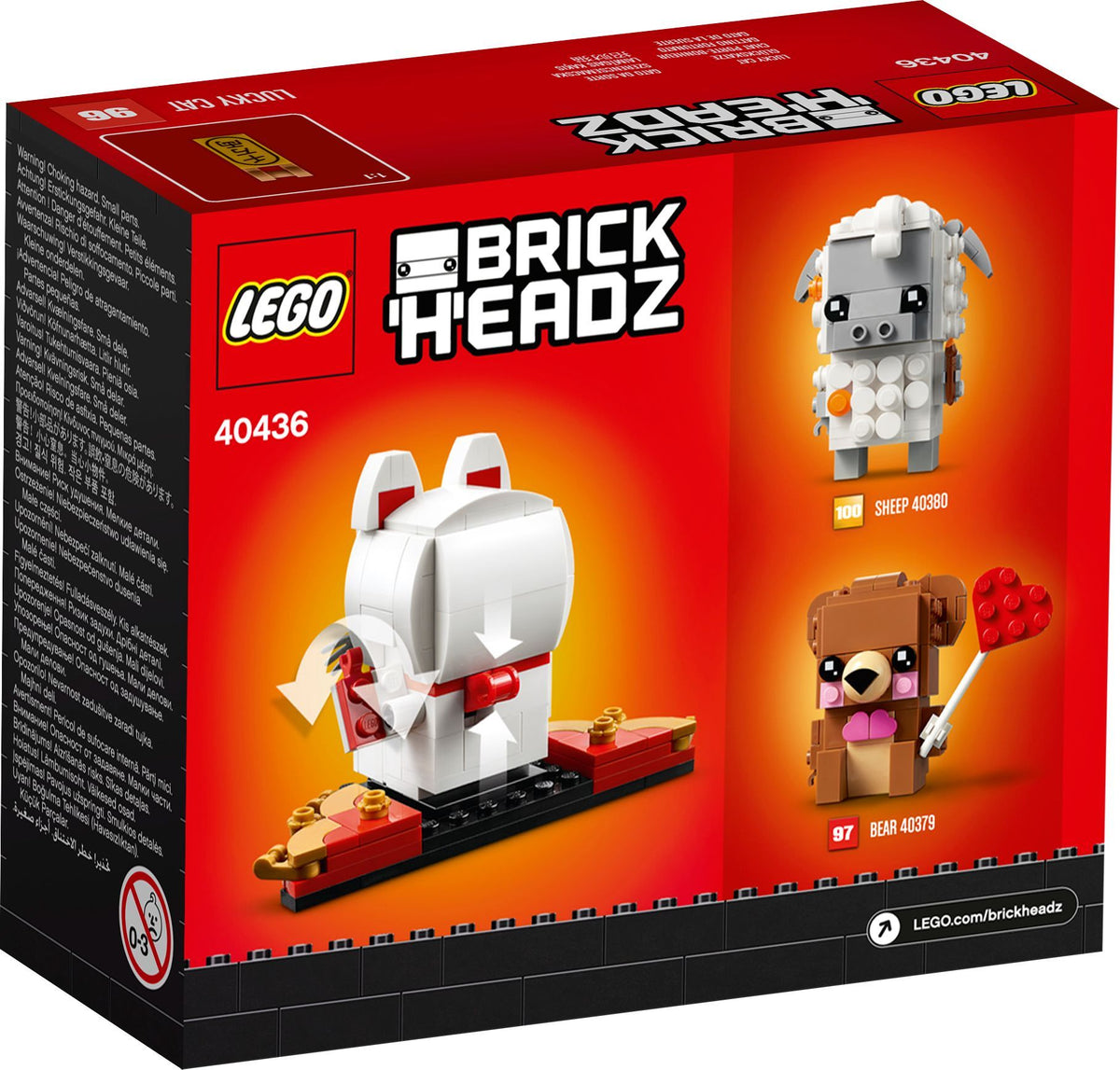 LEGO Brickheadz 40436 Glückskatze