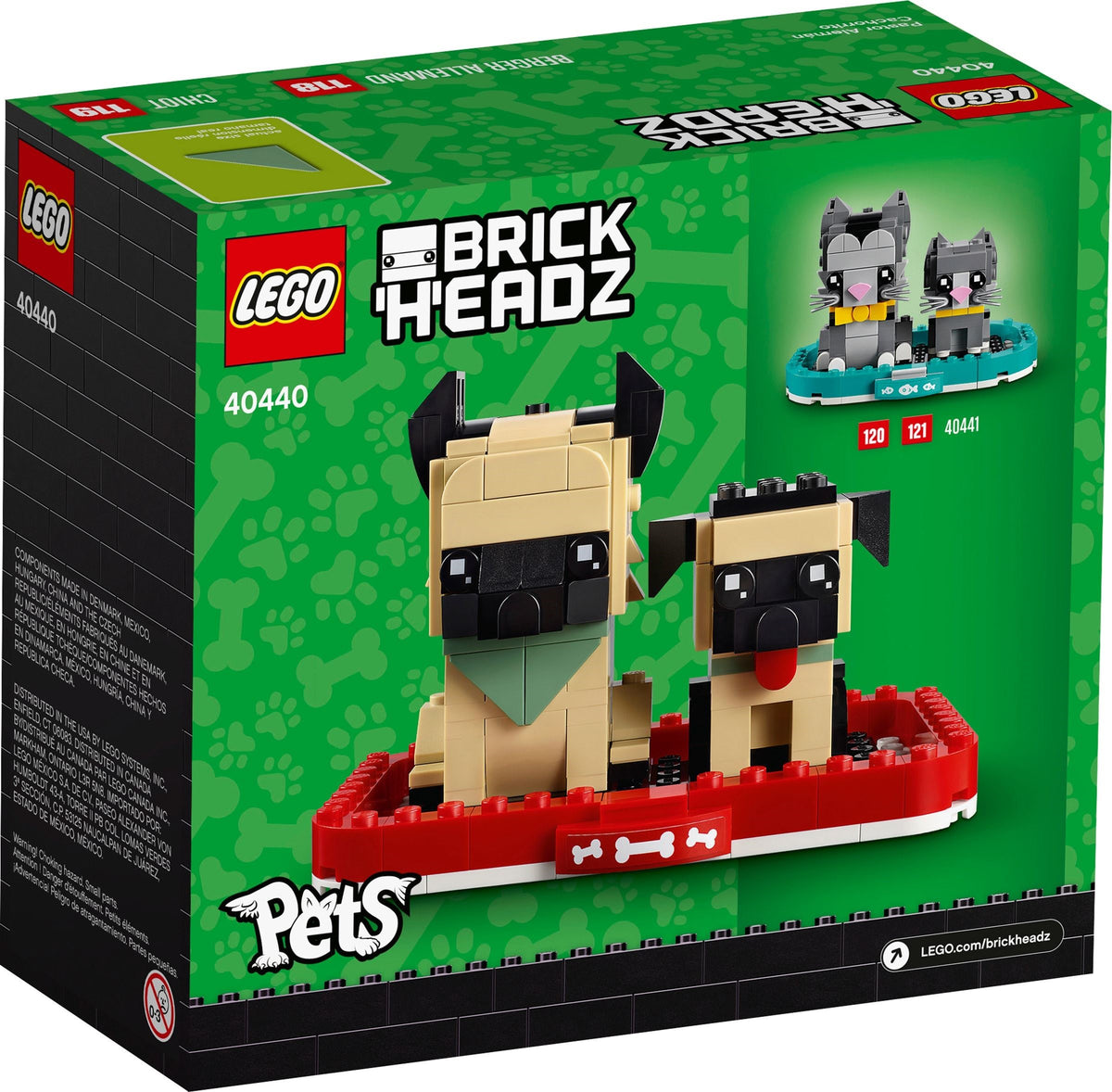 LEGO BrickHeadz Pets 40440 Deutscher Schäferhund