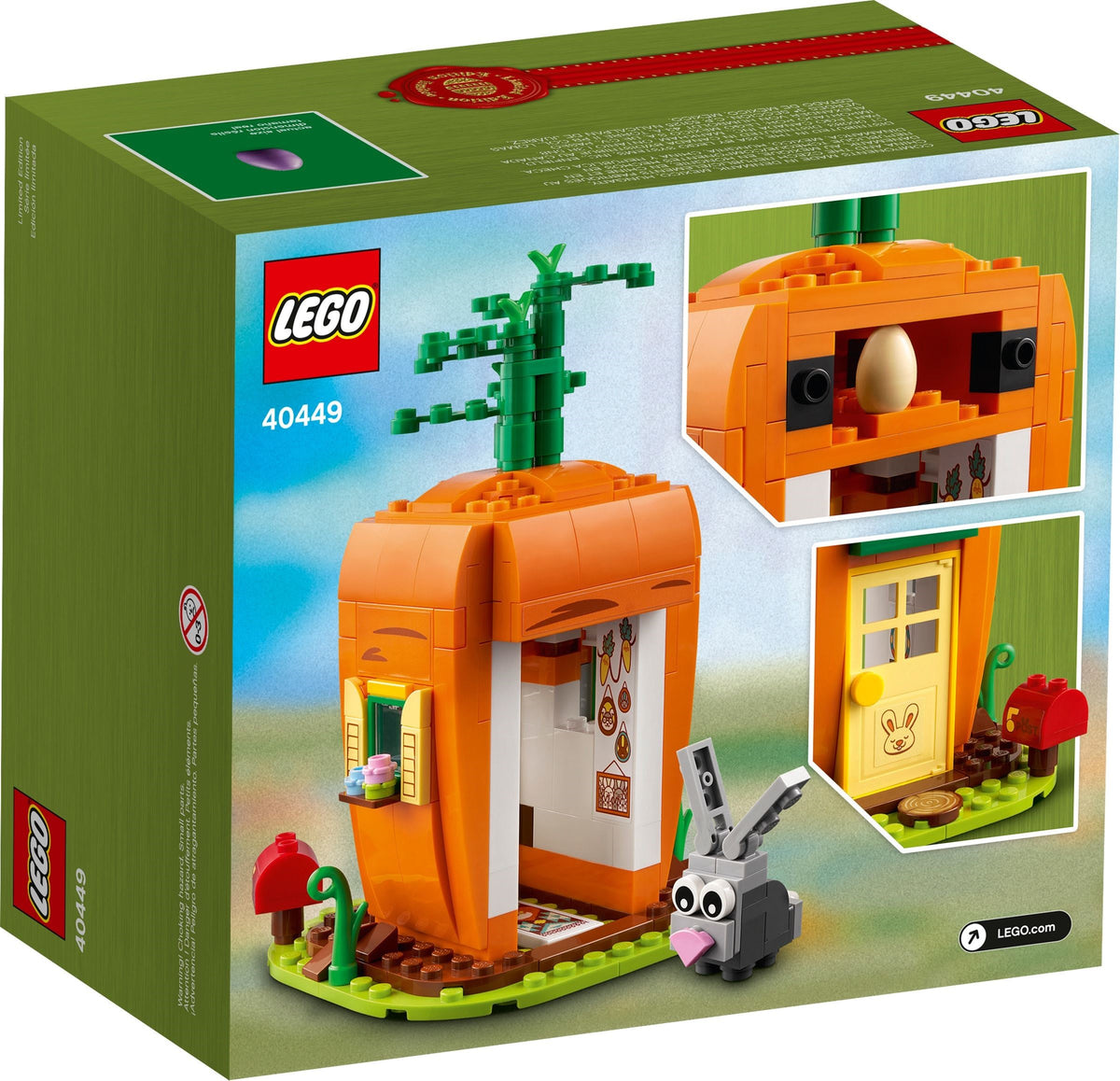 LEGO 40449 Karottenhaus des Osterhasen