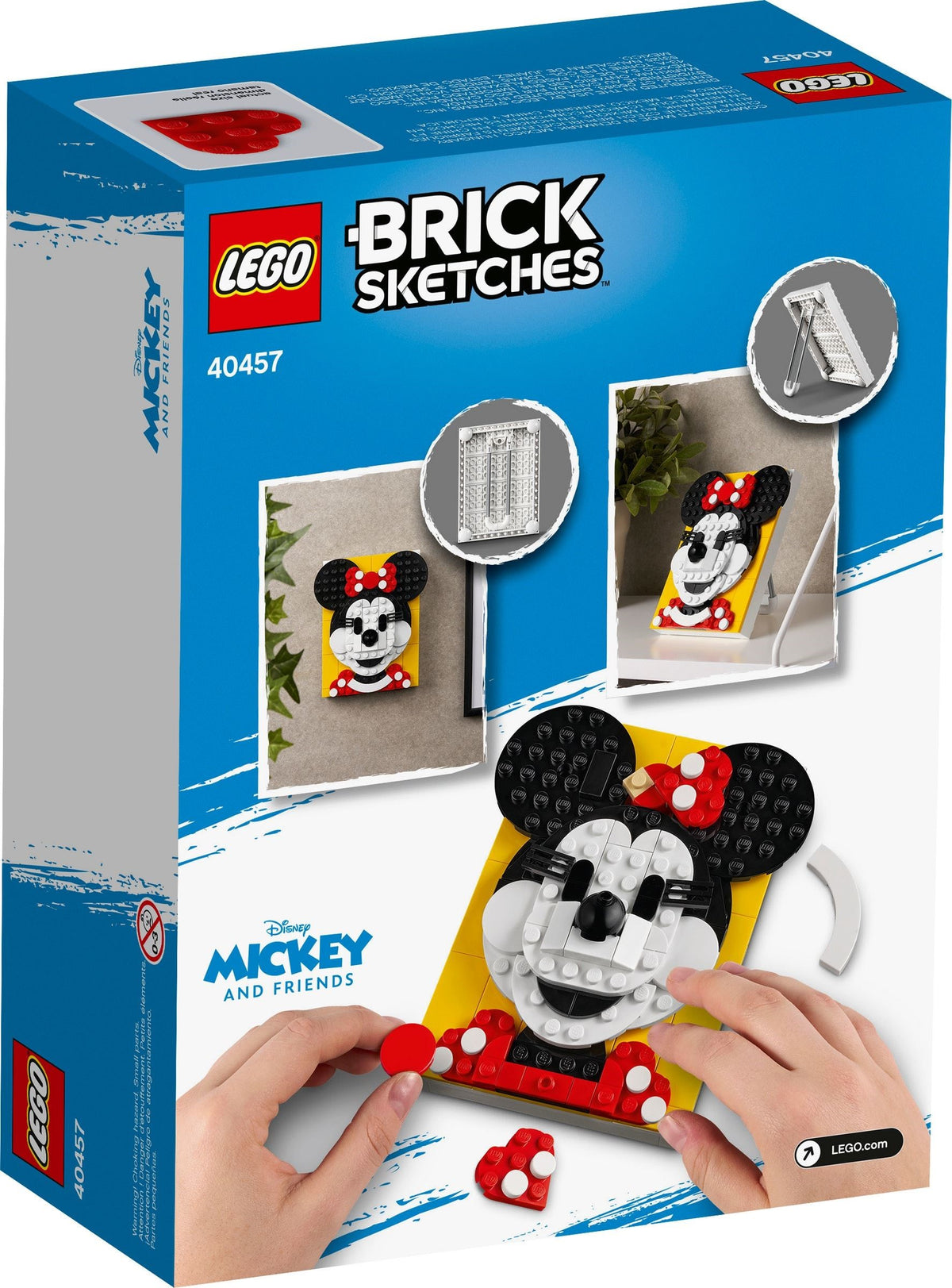 LEGO Brick Sketches 40457 Minnie Maus