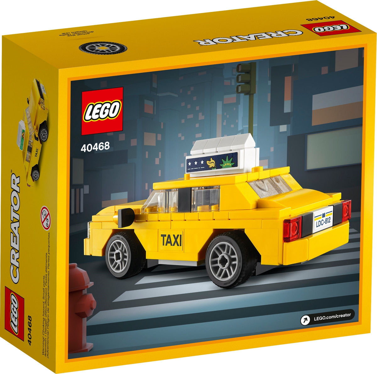 LEGO Creator 40468 Gelbes Taxi