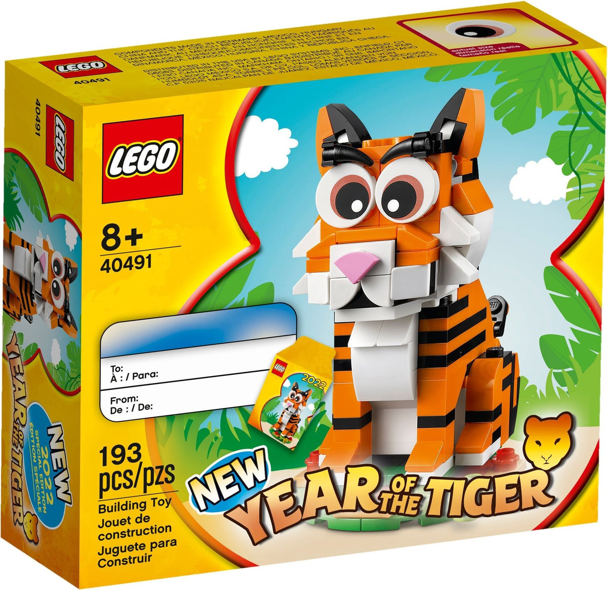 LEGO 40491 Jahr des Tigers