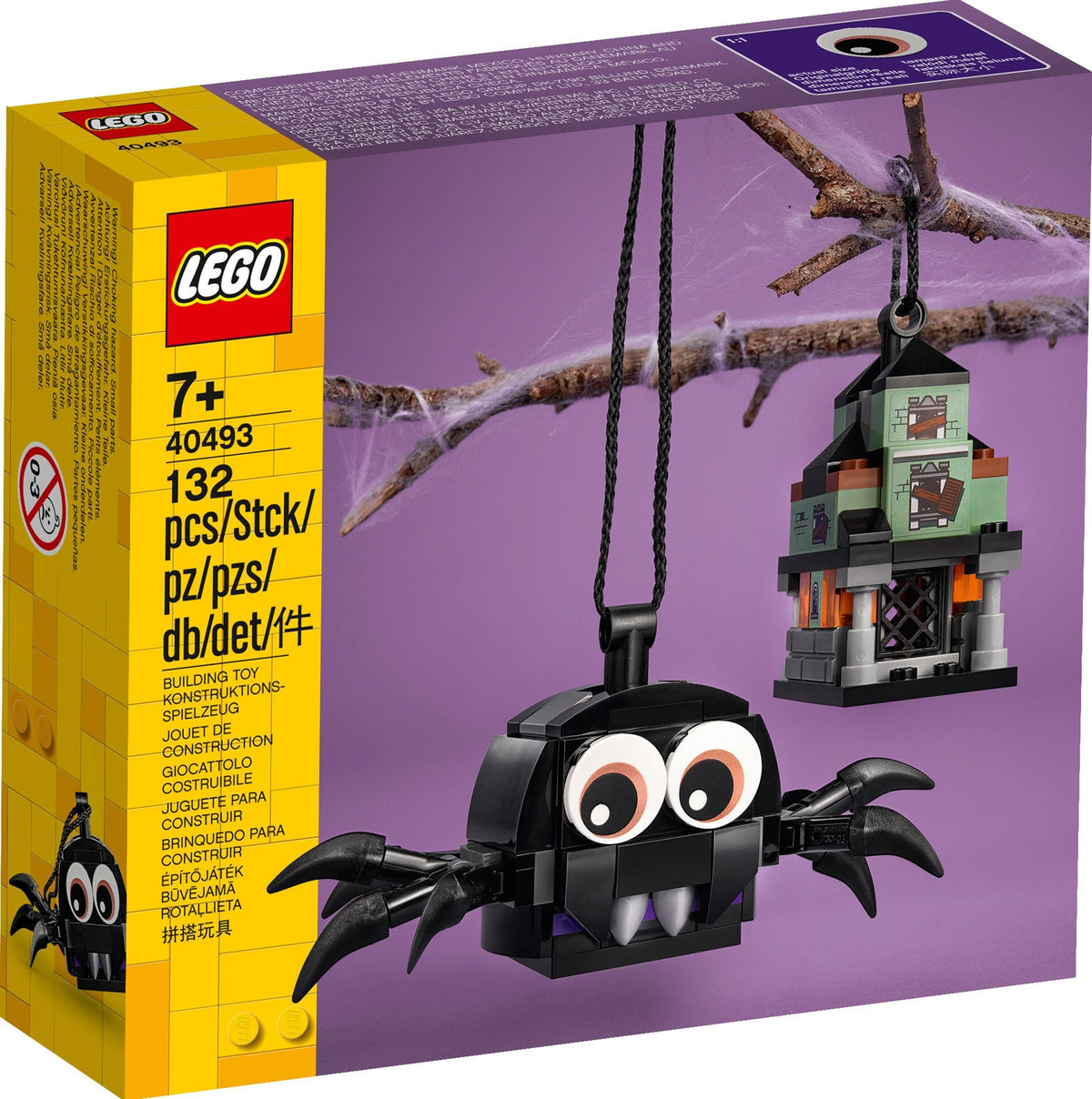 LEGO 40493 Spinne und Geisterhaus Halloween