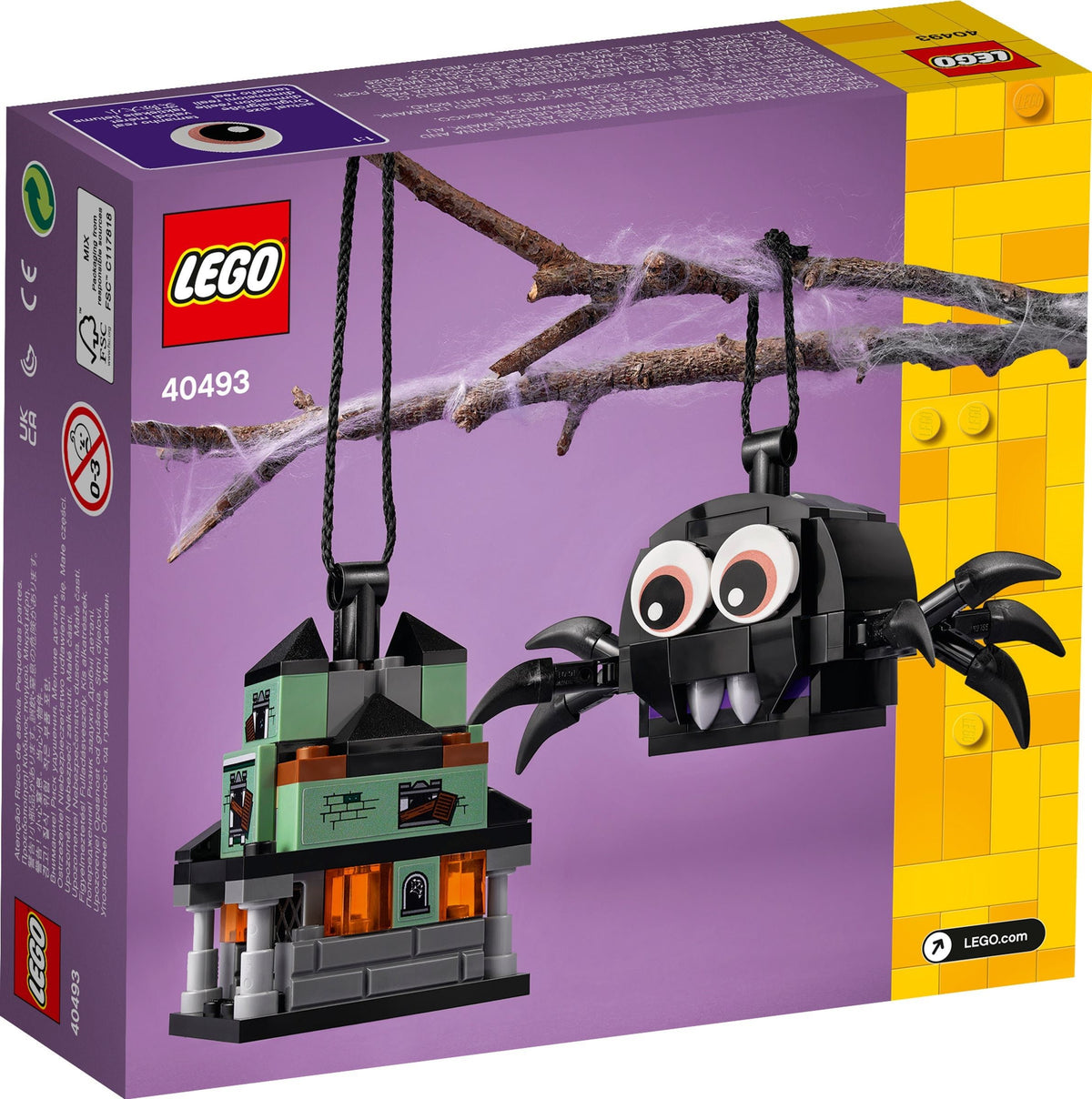 LEGO 40493 Spinne und Geisterhaus Halloween