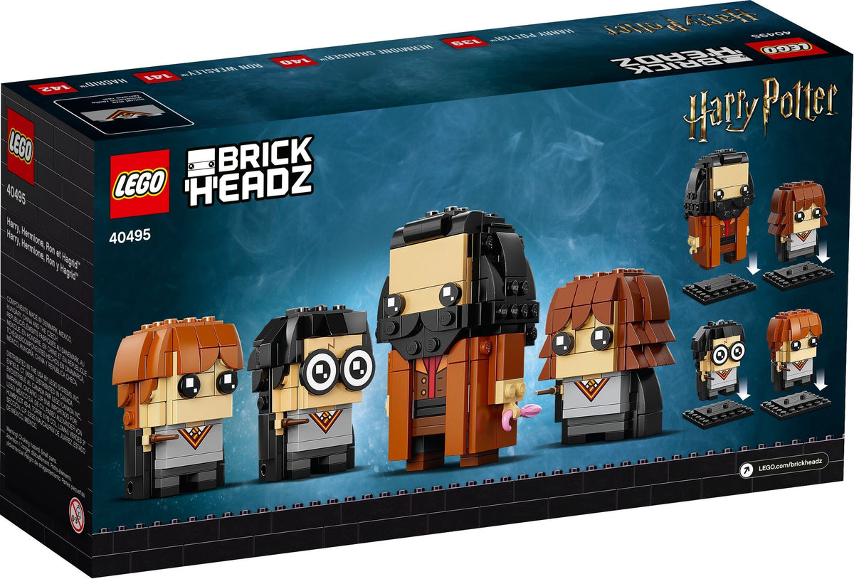 LEGO Brickheadz Harry Potter 40495 Harry, Hermine, Ron &amp; Hagrid