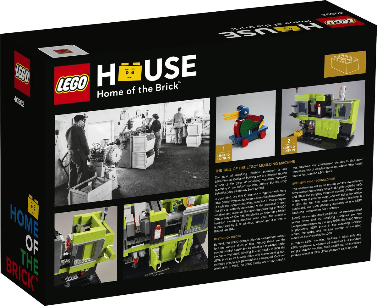 LEGO Promotional Lego Exklusiv Moulding Machine 40502