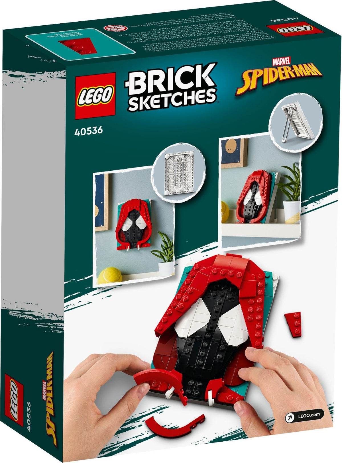 LEGO Brick Sketches 40536 Miles Morales