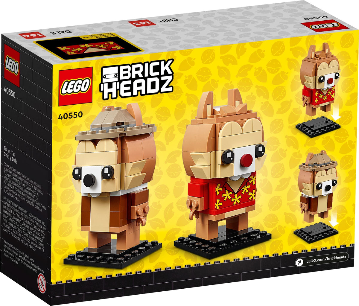 LEGO BrickHeadz 40550 Chip &amp; Chap