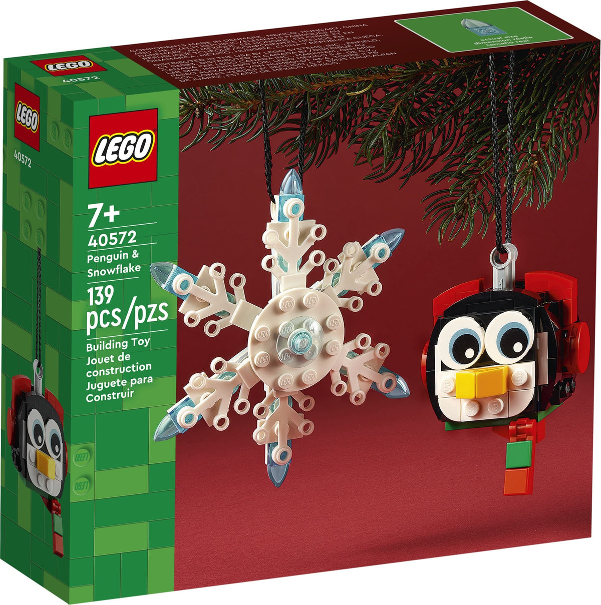 LEGO 40572 Pinguin mit Schneeflocke