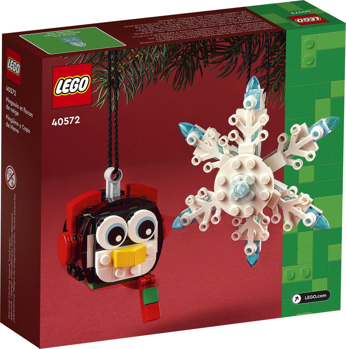 LEGO 40572 Pinguin mit Schneeflocke