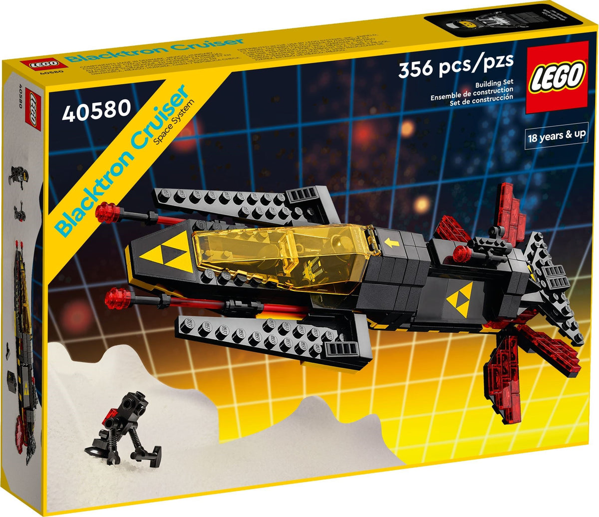 LEGO Icons 40580 Blacktron-Raumschiff