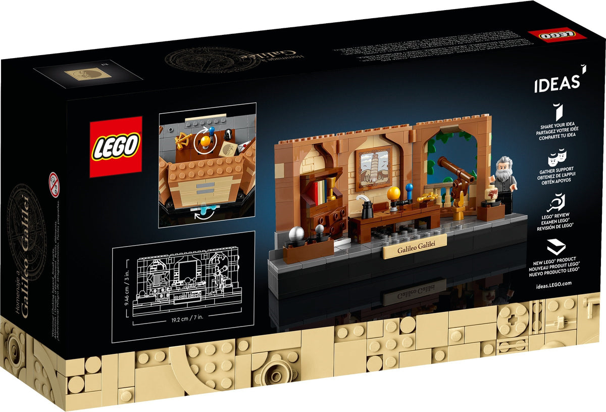 LEGO Ideas 40595 Hommage an Galileo Galilei