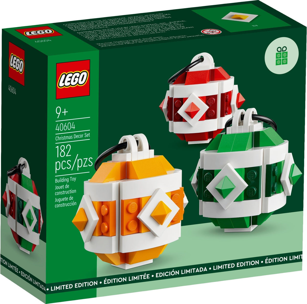 LEGO 40604 Christbaumkugel-Set