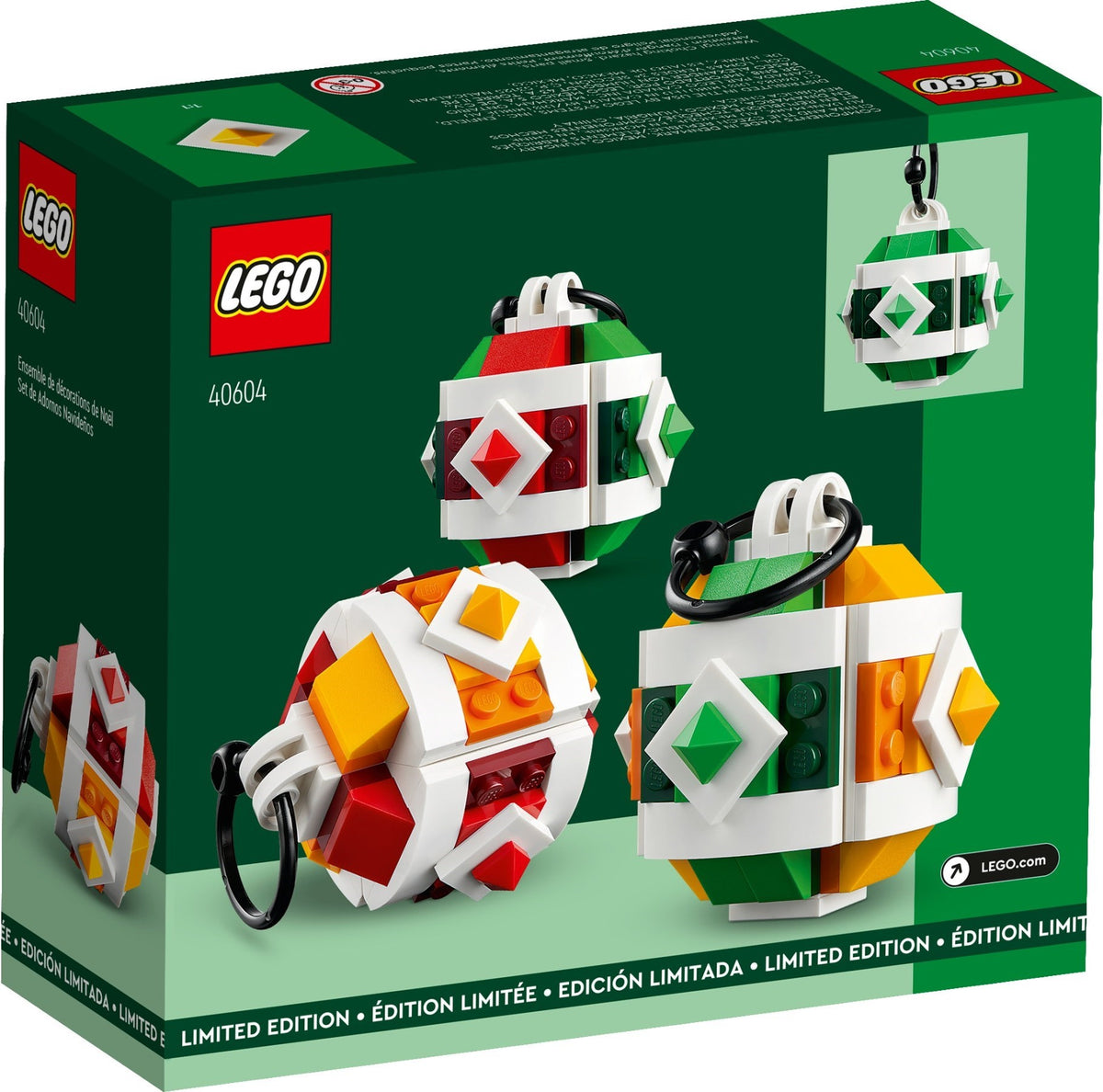 LEGO 40604 Christbaumkugel-Set