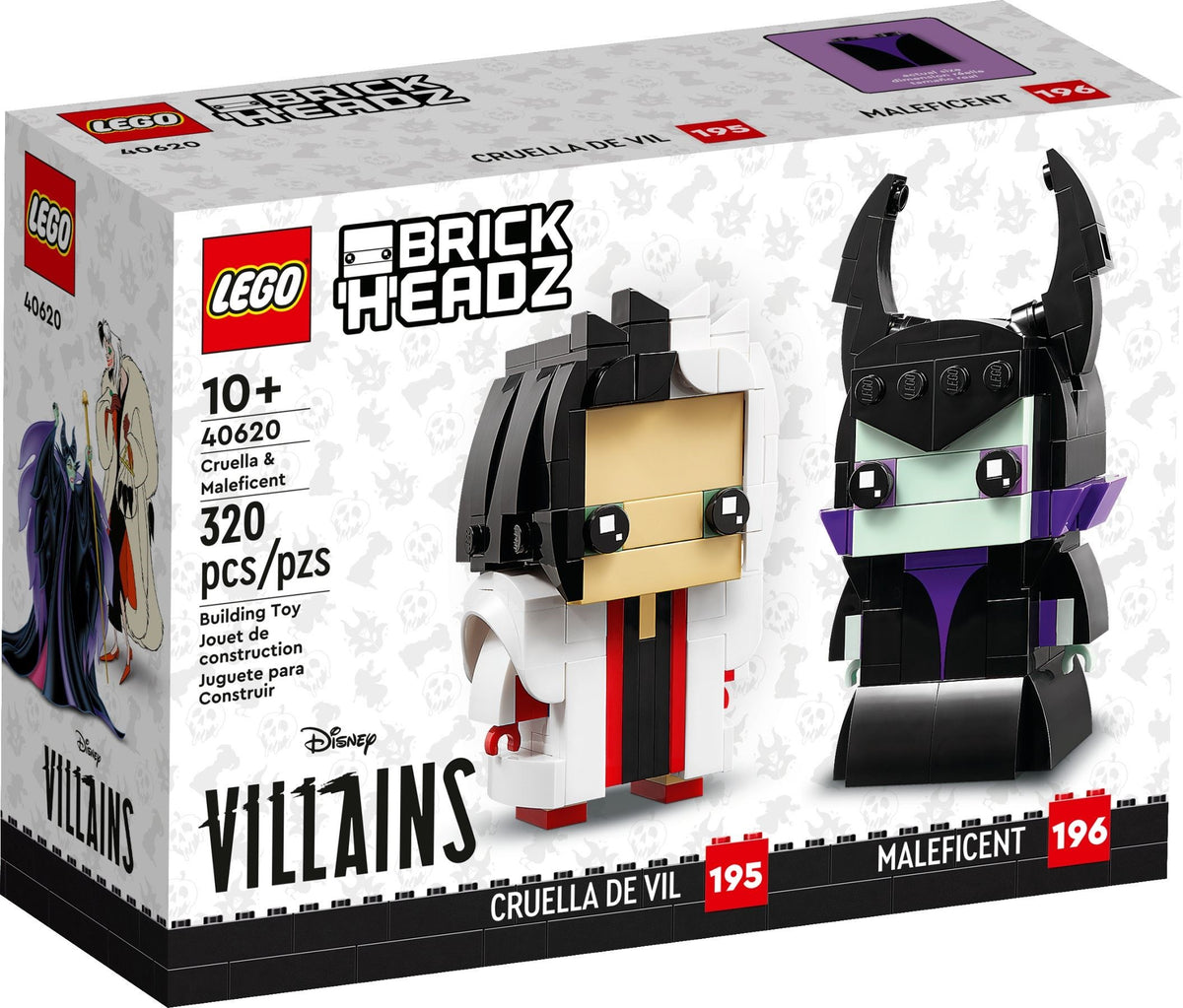 LEGO BrickHeadz 40620 Cruella und Maleficent