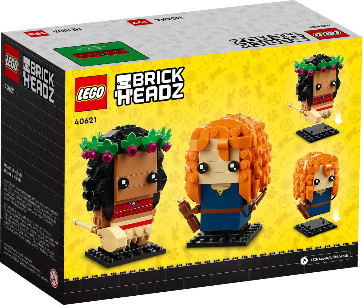 LEGO BrickHeadz 40621 Vaiana und Merida