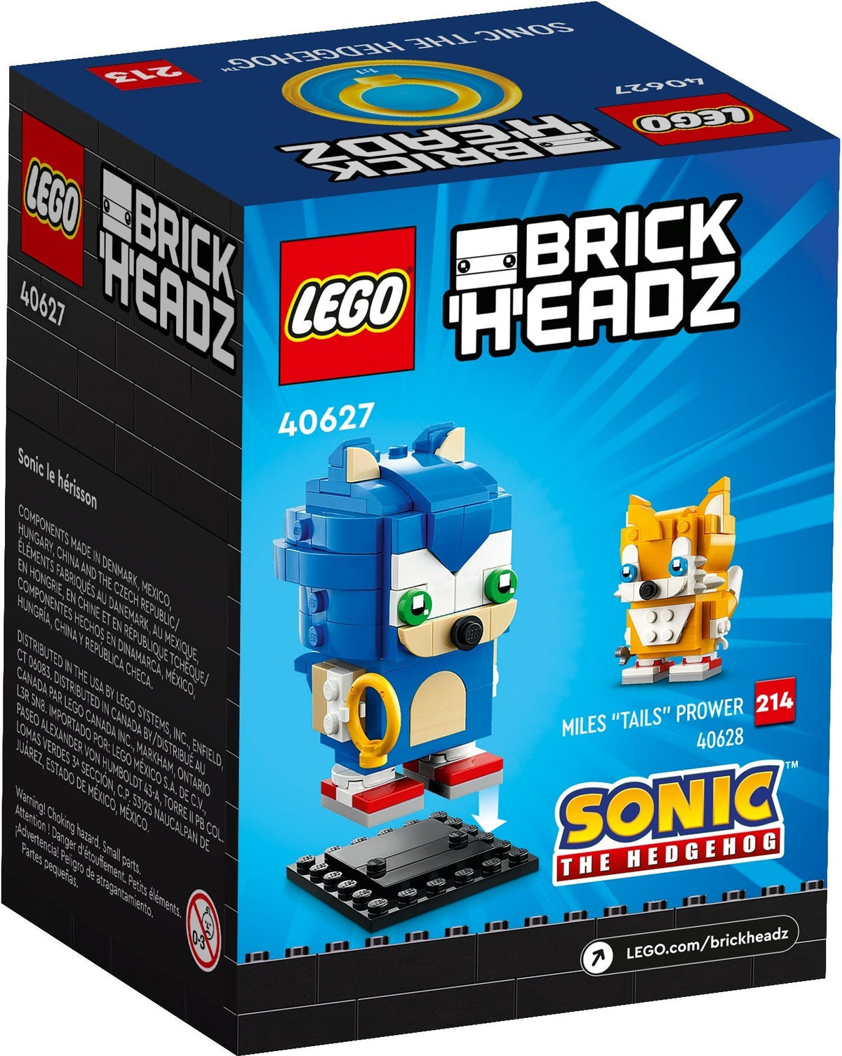 LEGO Brickheadz 40627 Sonic the Hedgehog