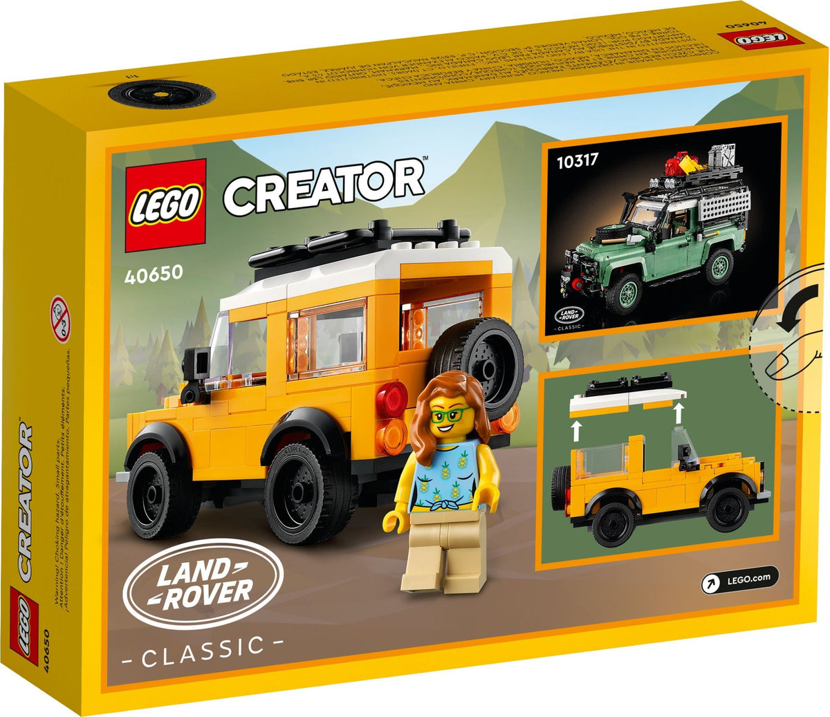 LEGO Creator 40650 Klassischer Land Rover Defender