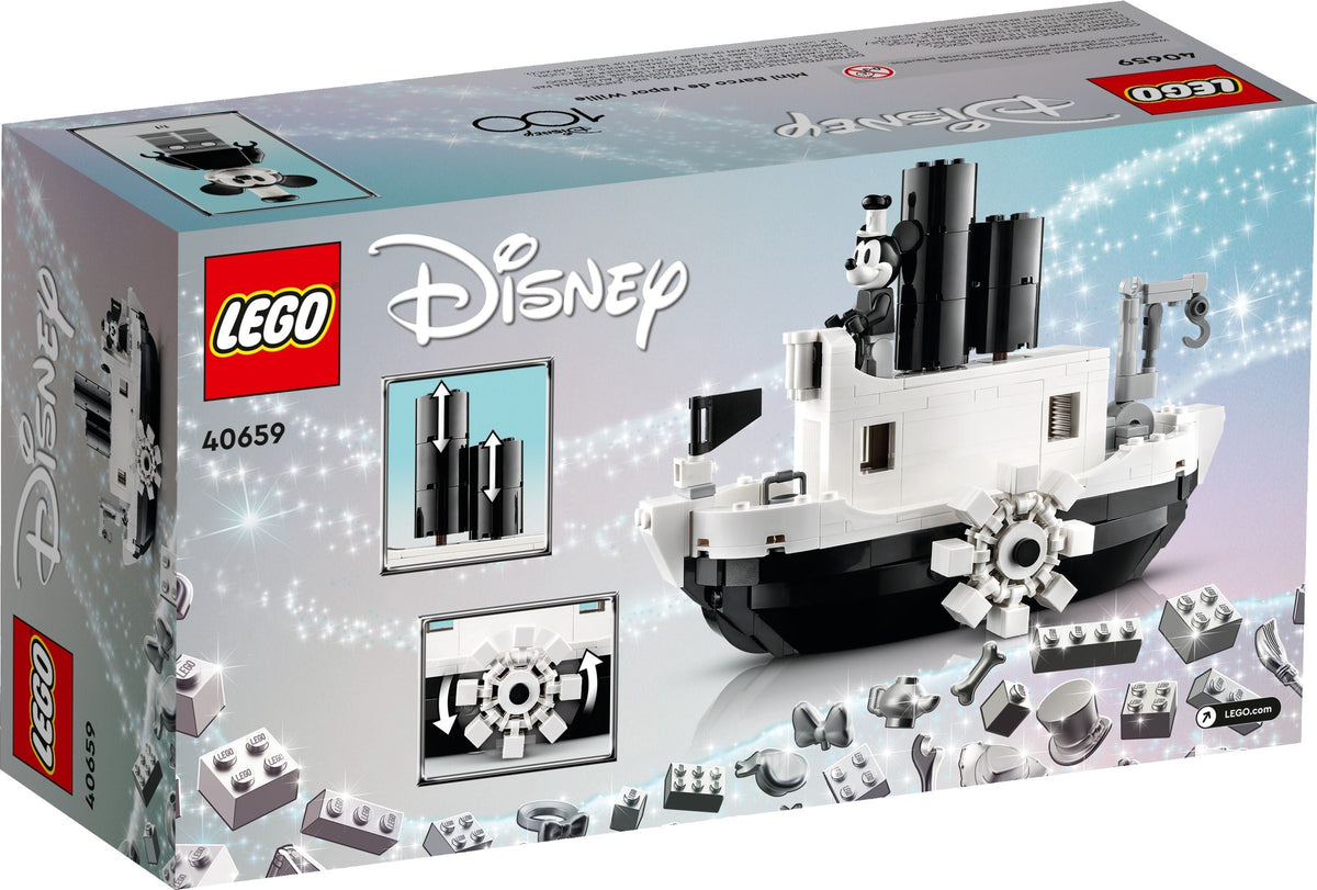 LEGO Disney 40659 Steamboat Willie – Mini-Modell