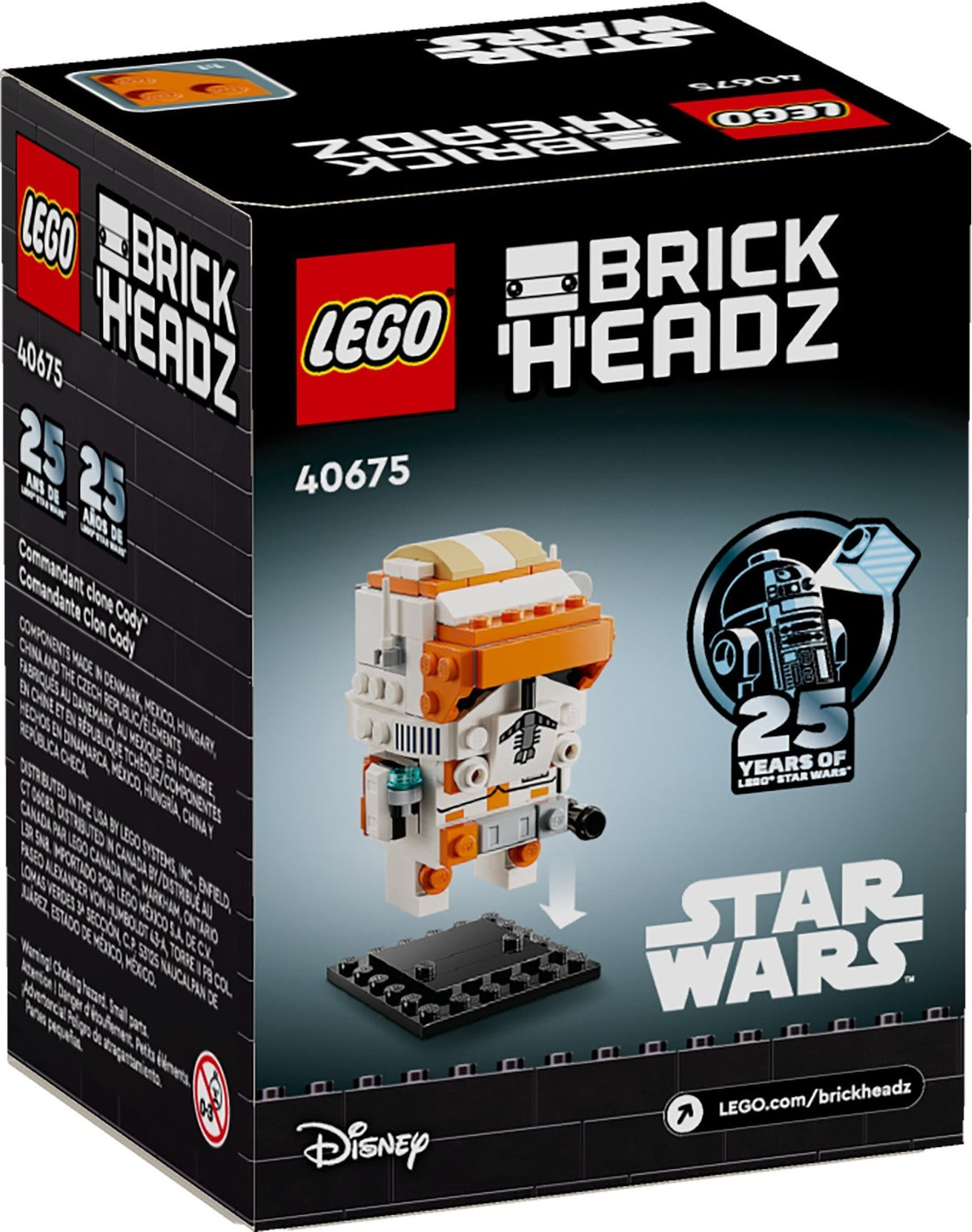 LEGO Brickheadz Star Wars 40675 Klon Commander Cody