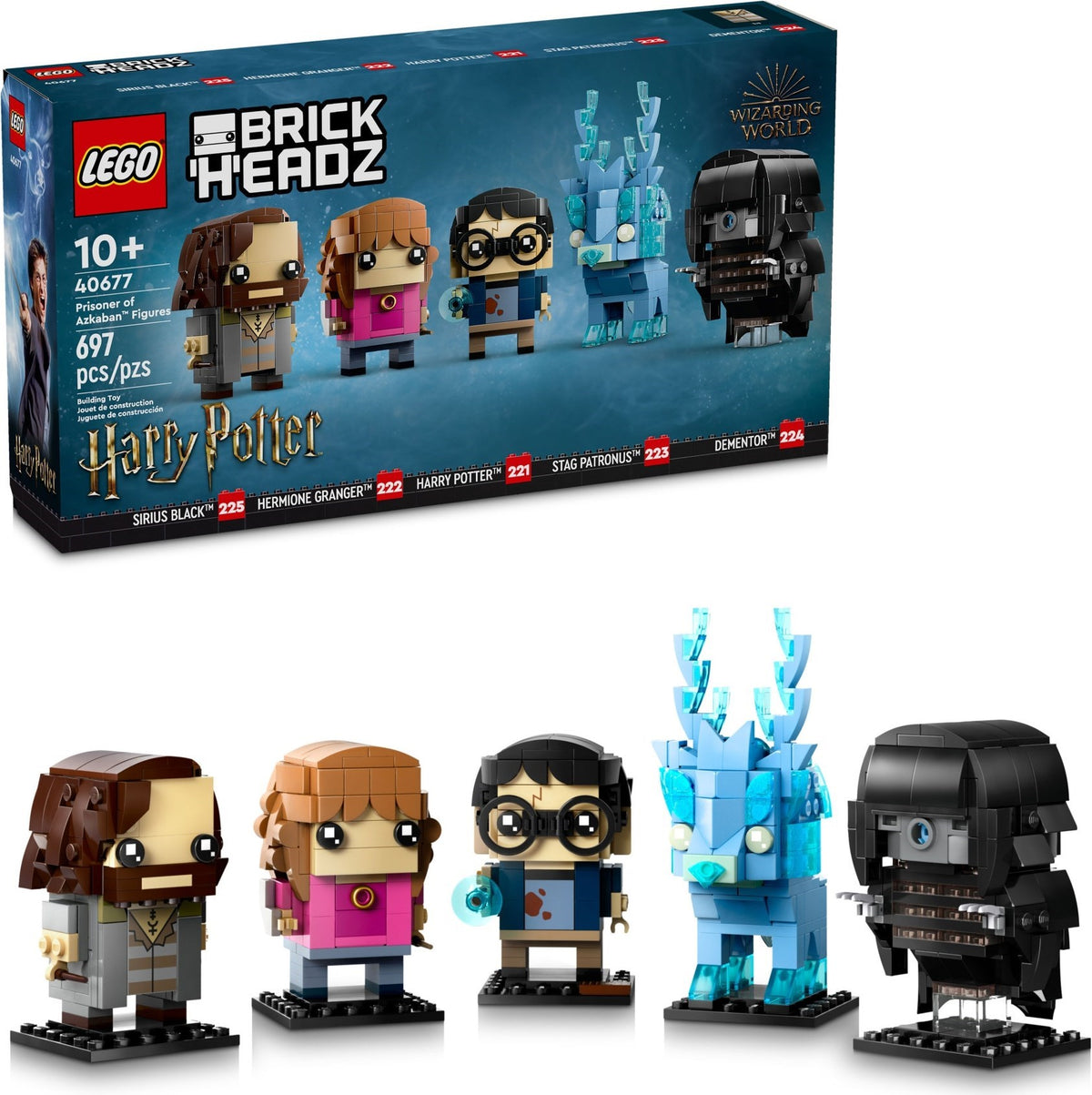 LEGO BrickHeadz 40677 Figuren aus Harry Potter und der Gefangene von Askaban