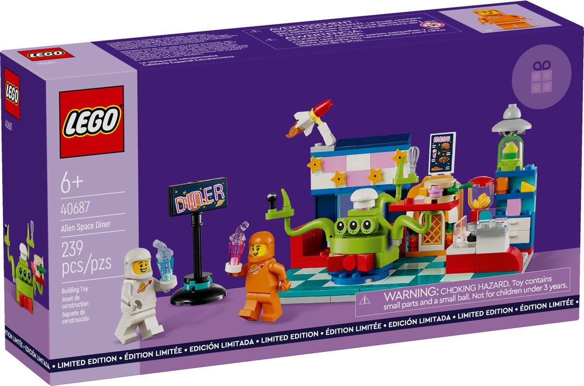 LEGO Promotional Lego Exklusiv 40687 Alien-Diner