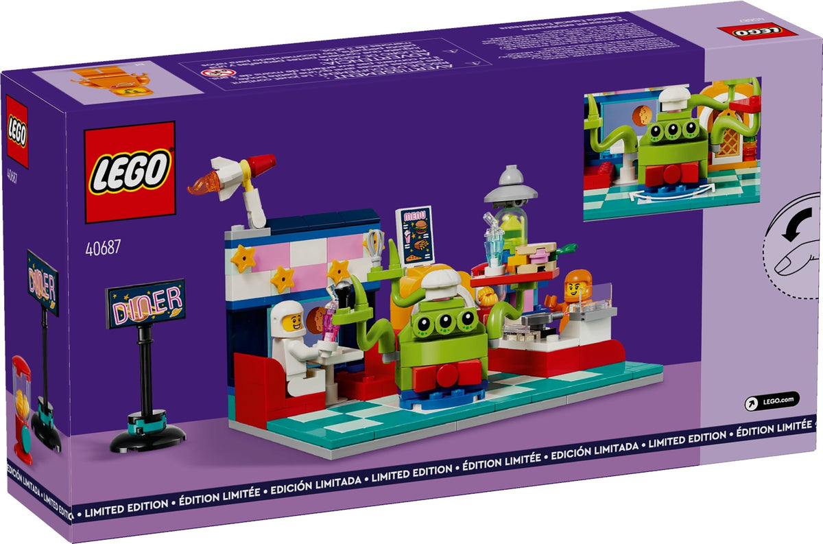 LEGO Promotional Lego Exklusiv 40687 Alien-Diner