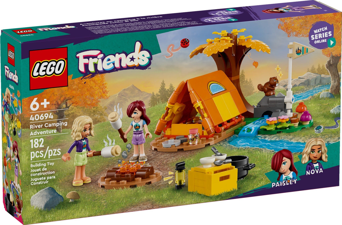 LEGO Friends 40694 Camping-Abenteuer am Fluss