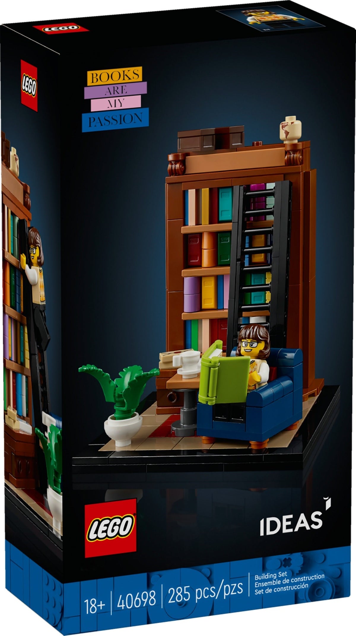 LEGO Ideas 40698 Bücher sind meine Leidenschaft