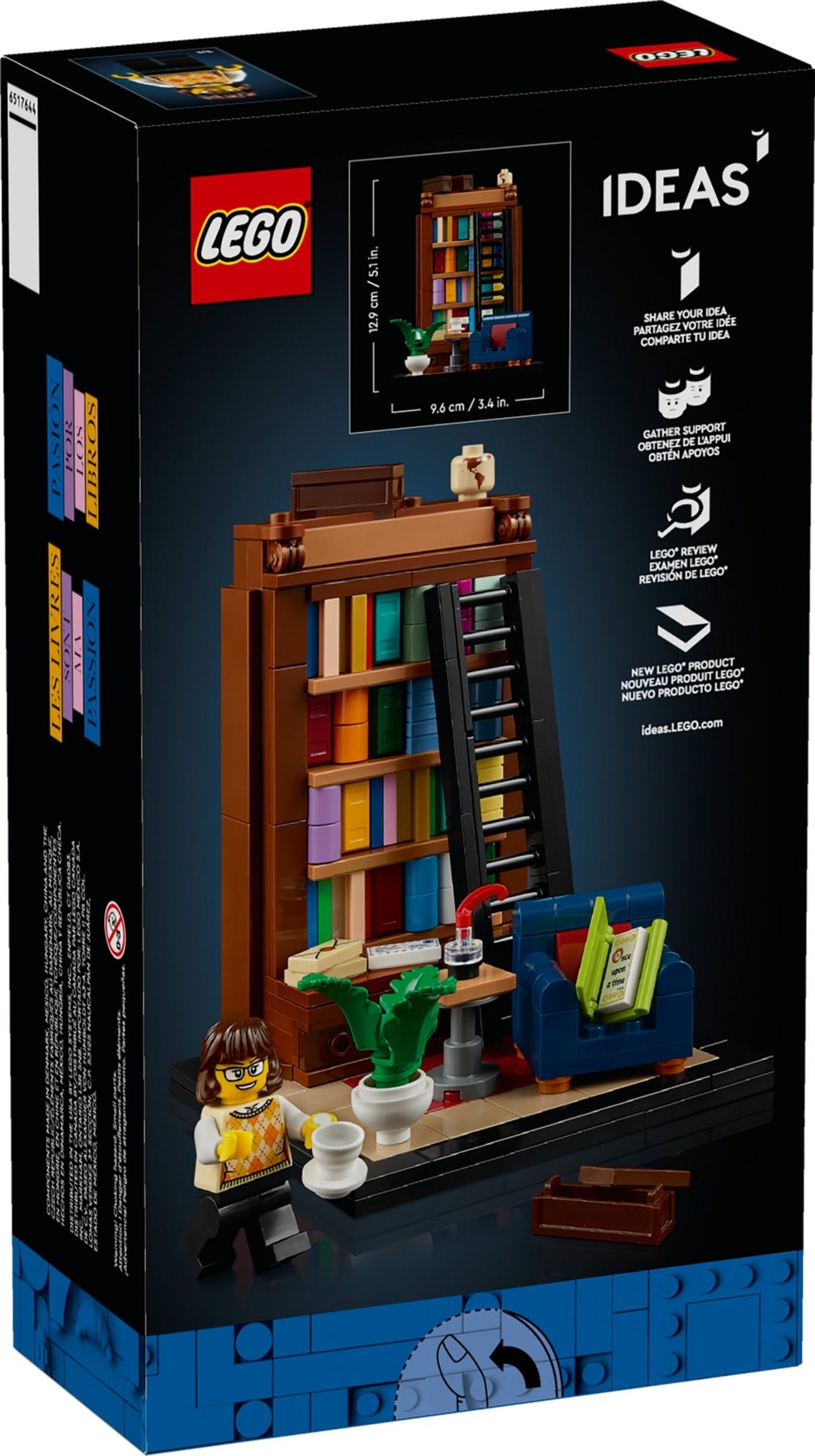 LEGO Ideas 40698 Bücher sind meine Leidenschaft