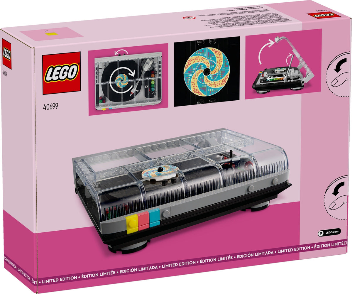 LEGO Promotional Lego Exklusiv 40699 Retro Schallplattenspieler