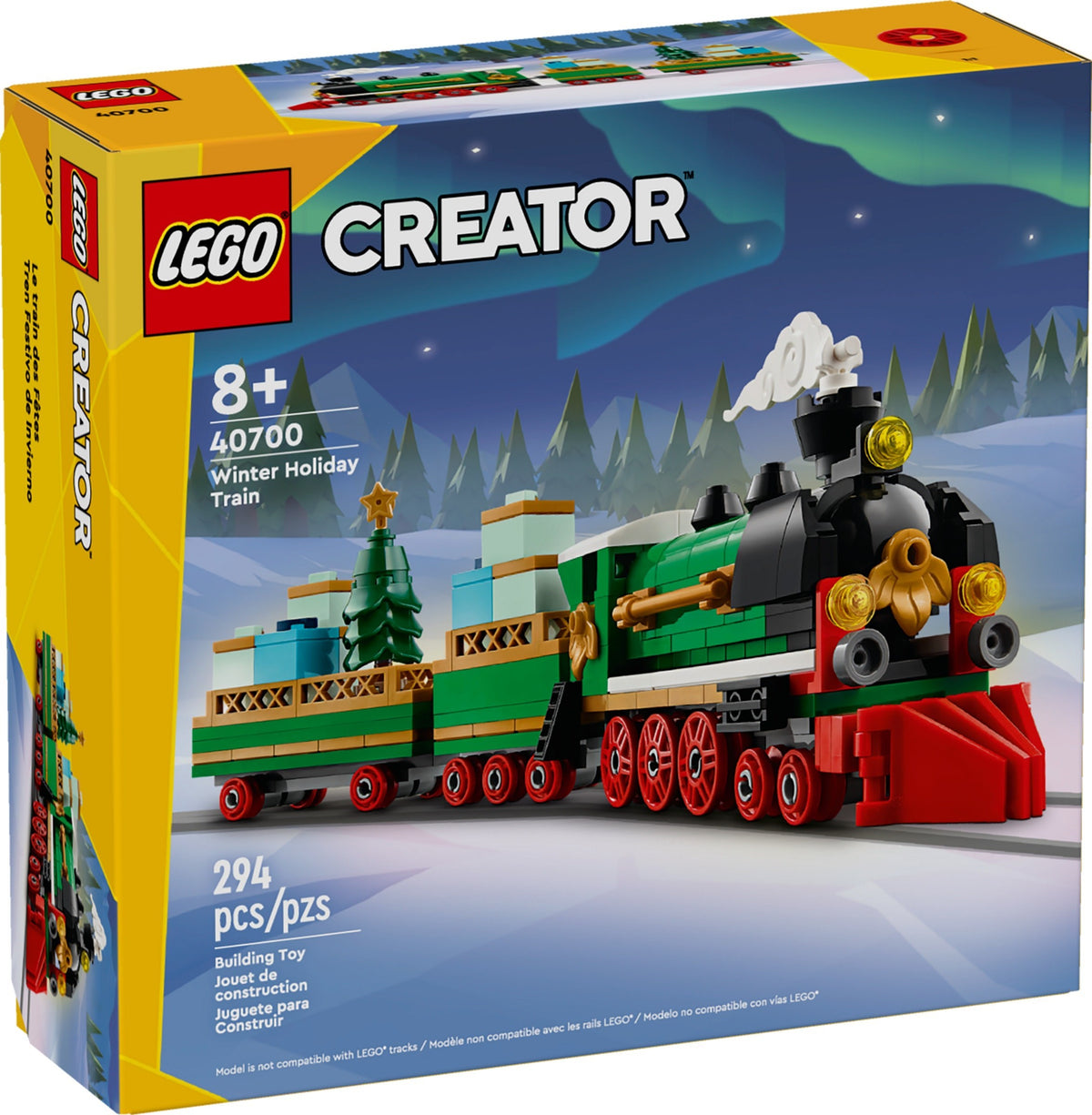 LEGO Creator 40700 Weihnachts Eisenbahn