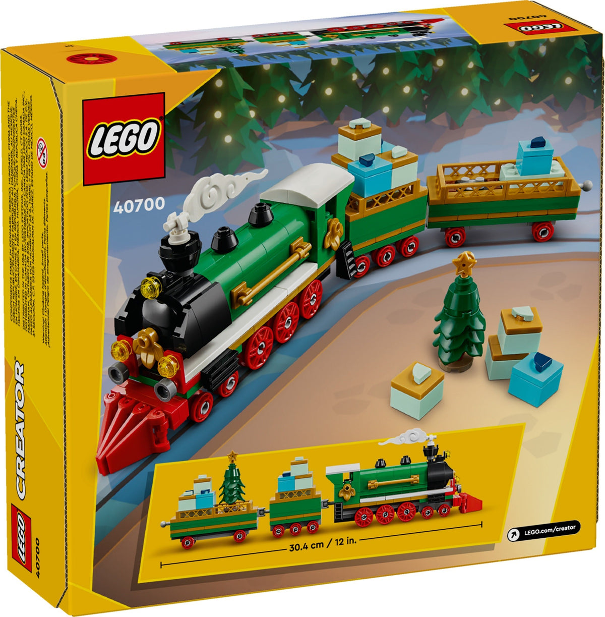 LEGO Creator 40700 Weihnachts Eisenbahn