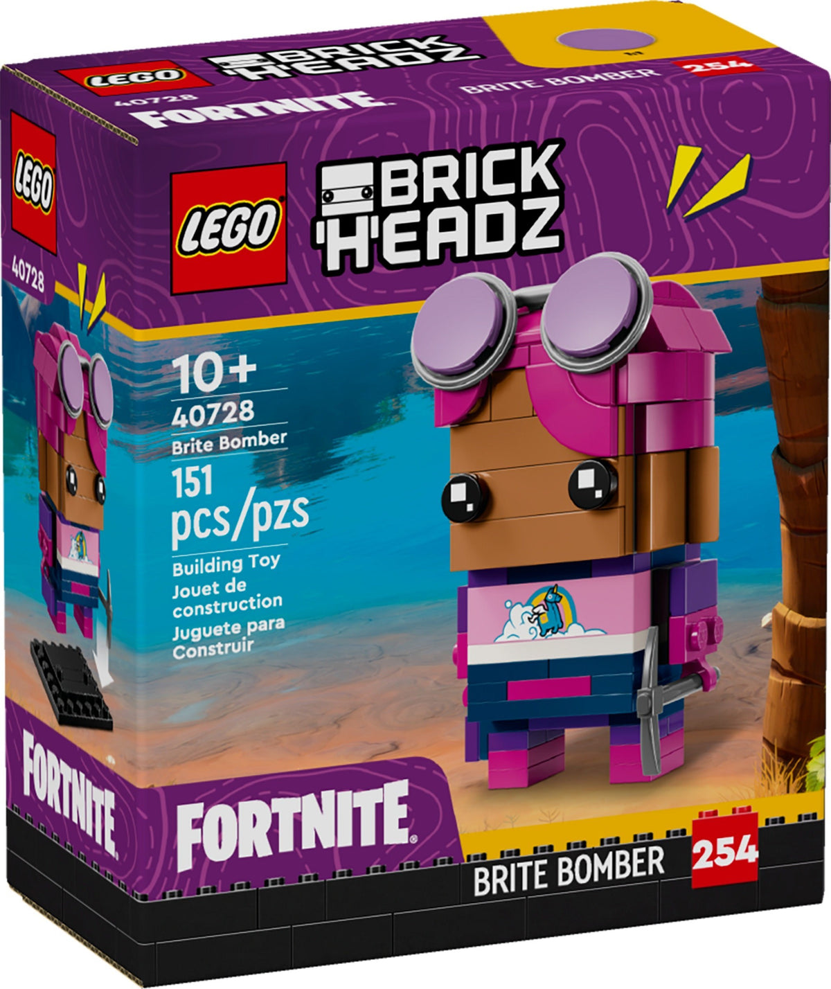 LEGO BrickHeadz Fortnite 40728 Farbenbomber