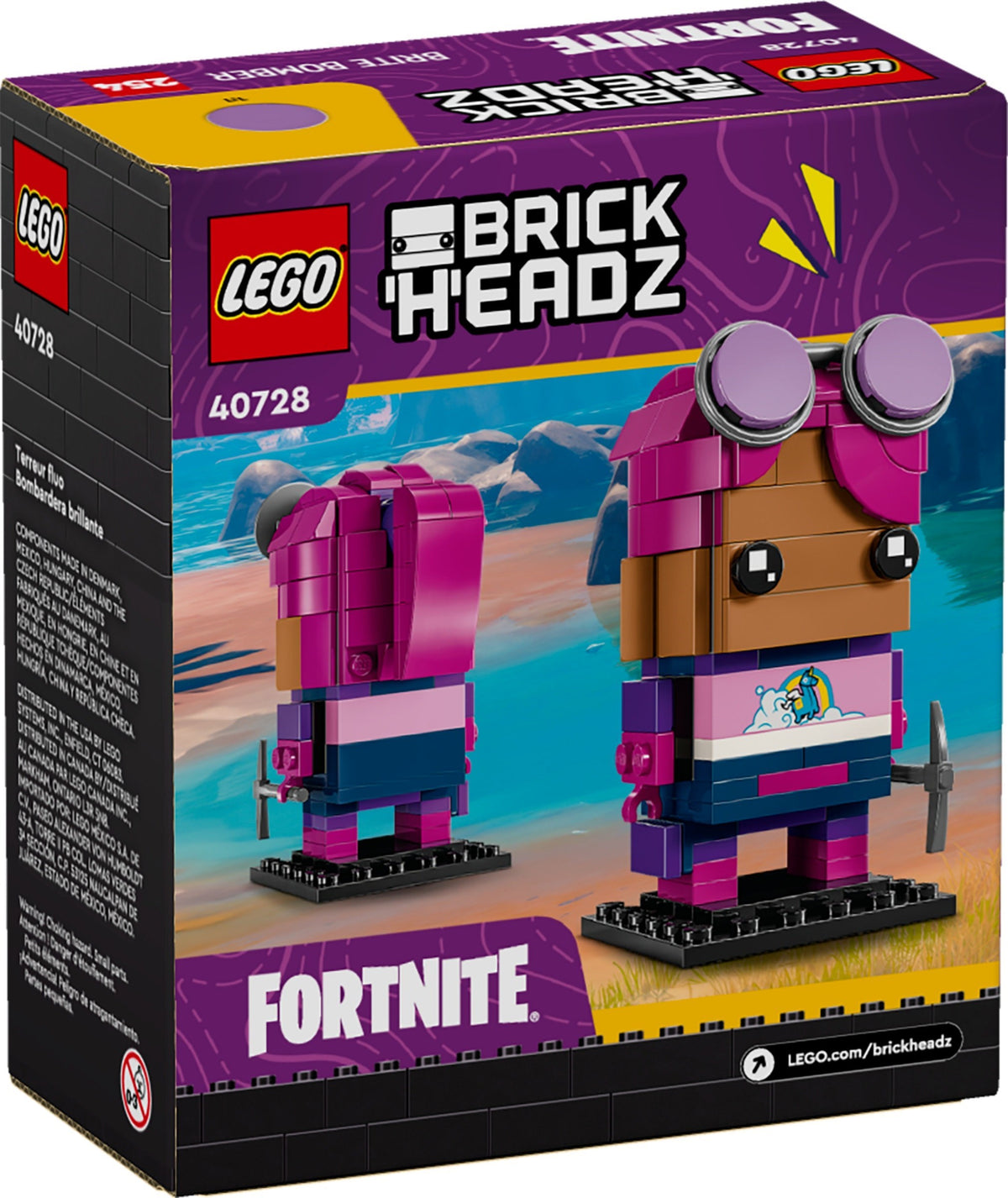 LEGO BrickHeadz Fortnite 40728 Farbenbomber