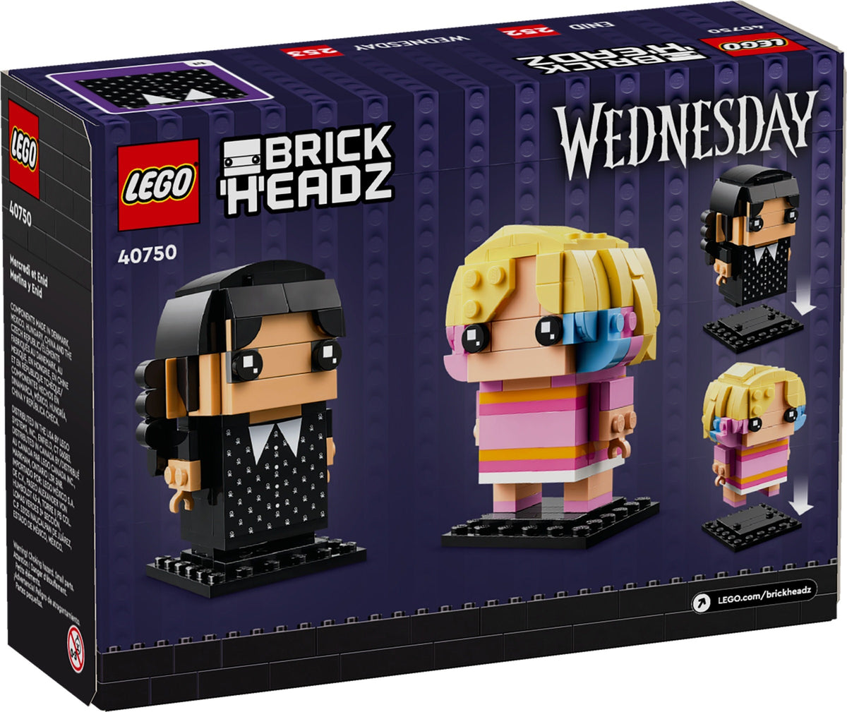 LEGO BrickHeadz Wednesday 40750 Wednesday und Enid