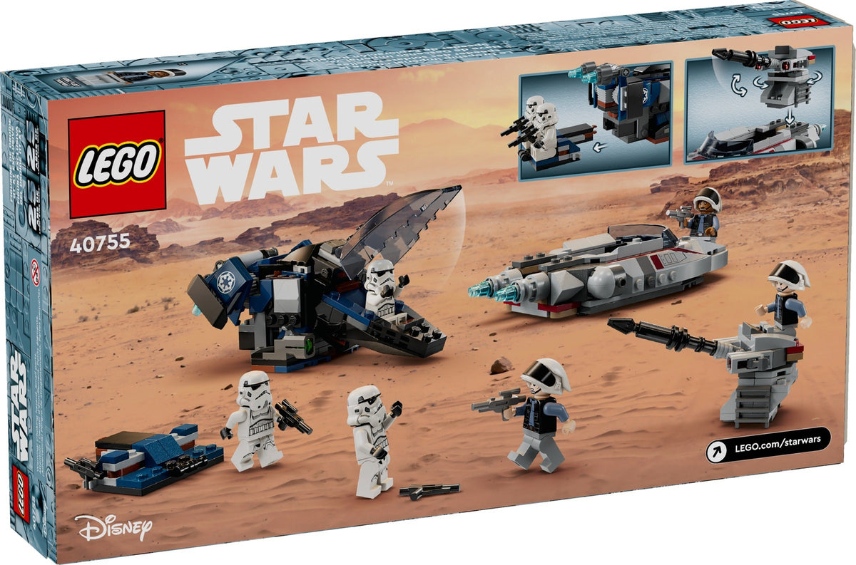 LEGO Star Wars 40755 Imperial Dropship vs. Rebel Scout Speeder