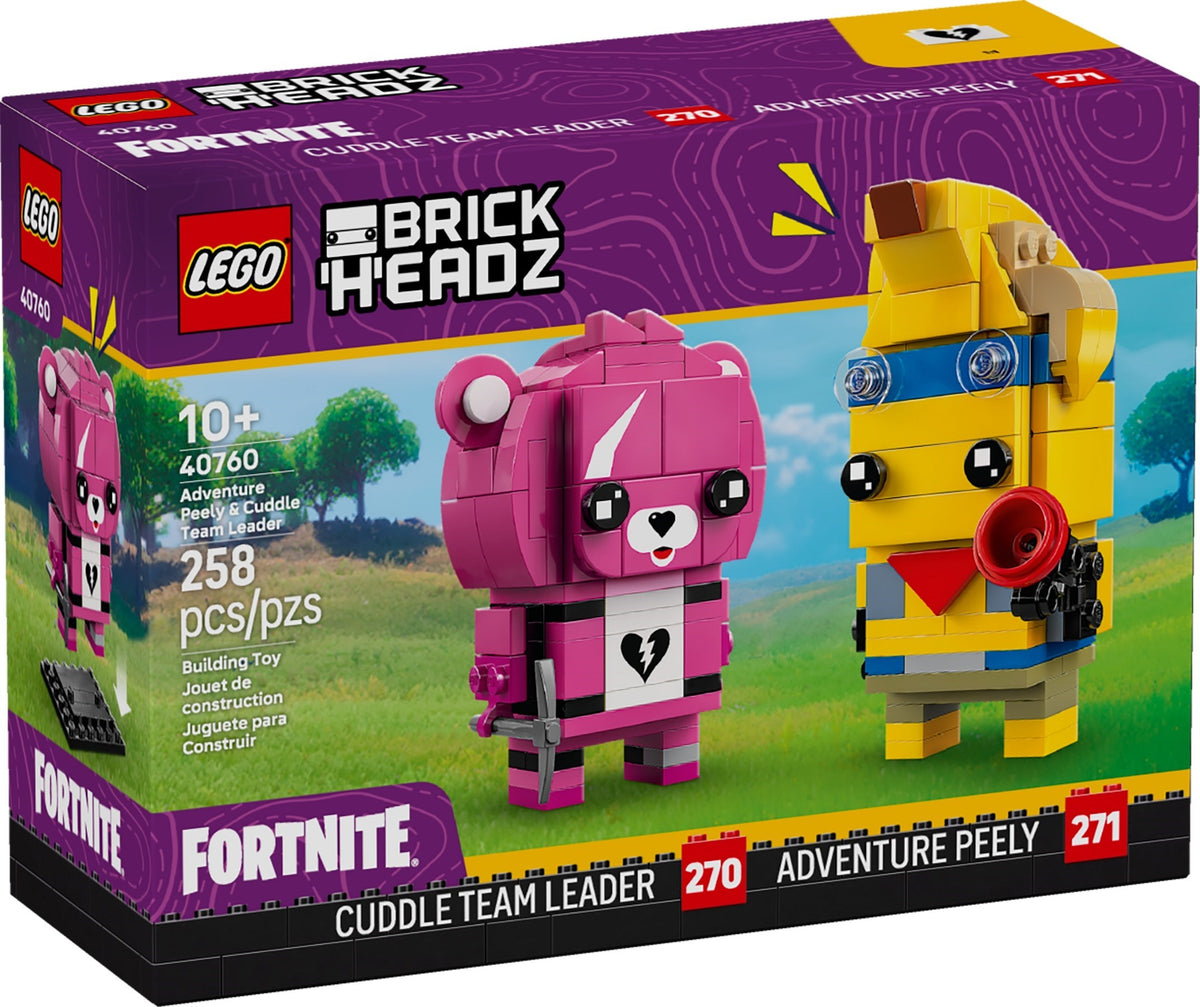 LEGO BrickHeadz Fortnite 40760 Abenteuer-Schali und Kuschelbeauftragte