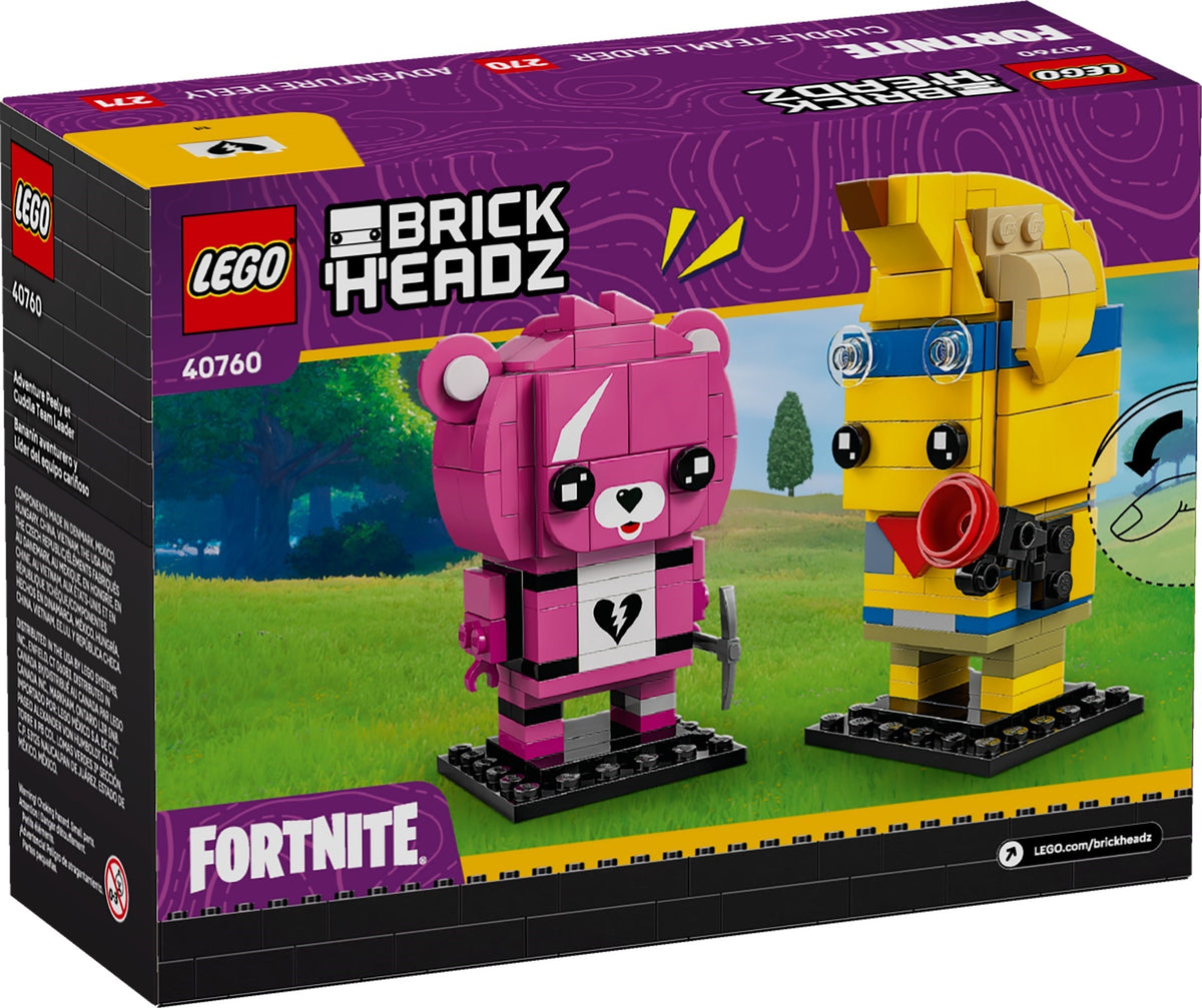 LEGO BrickHeadz Fortnite 40760 Abenteuer-Schali und Kuschelbeauftragte