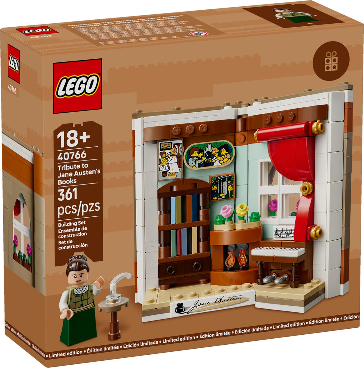 LEGO Promotional 40766 Hommage an die Bücher von Jane Austen