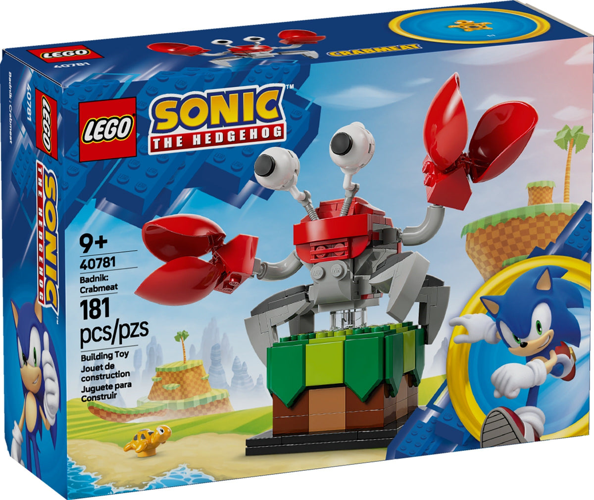 LEGO Sonic The Hedgehog 40781 Badnik: Crabmeat