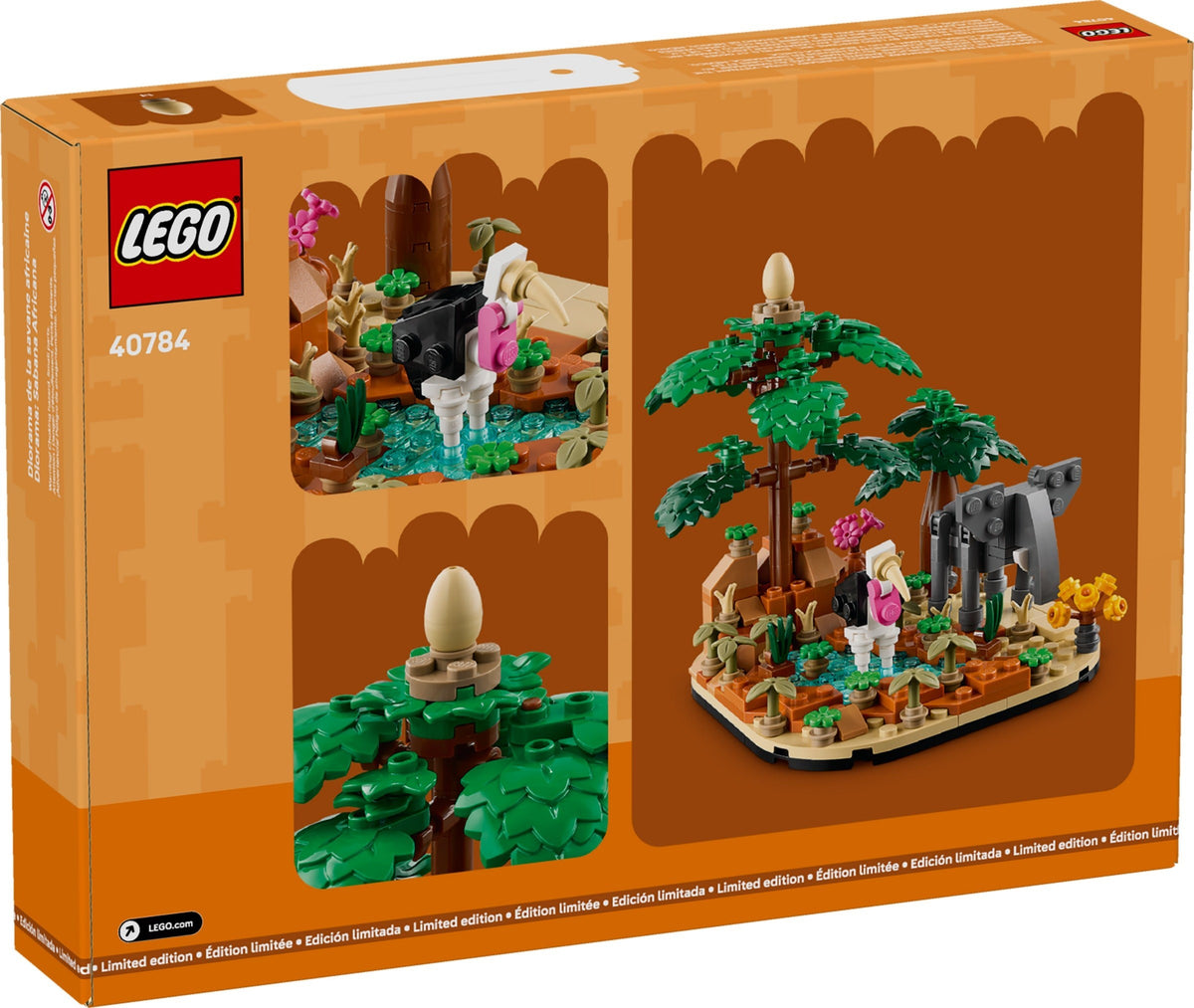 LEGO Promotional 40784 Diorama Afrikanische Savanne