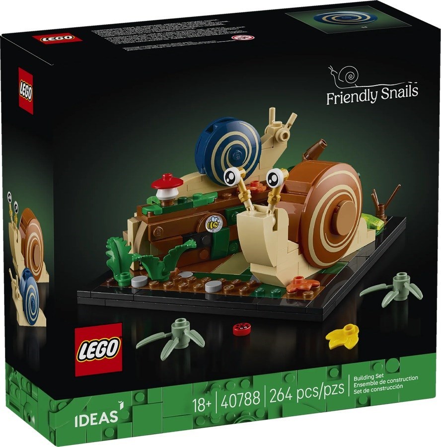 LEGO Ideas 40788 Niedliche Schnecken