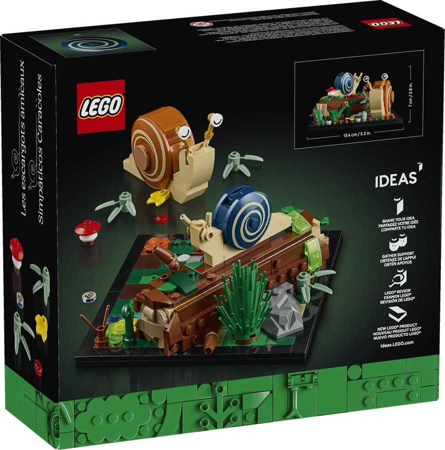 LEGO Ideas 40788 Niedliche Schnecken