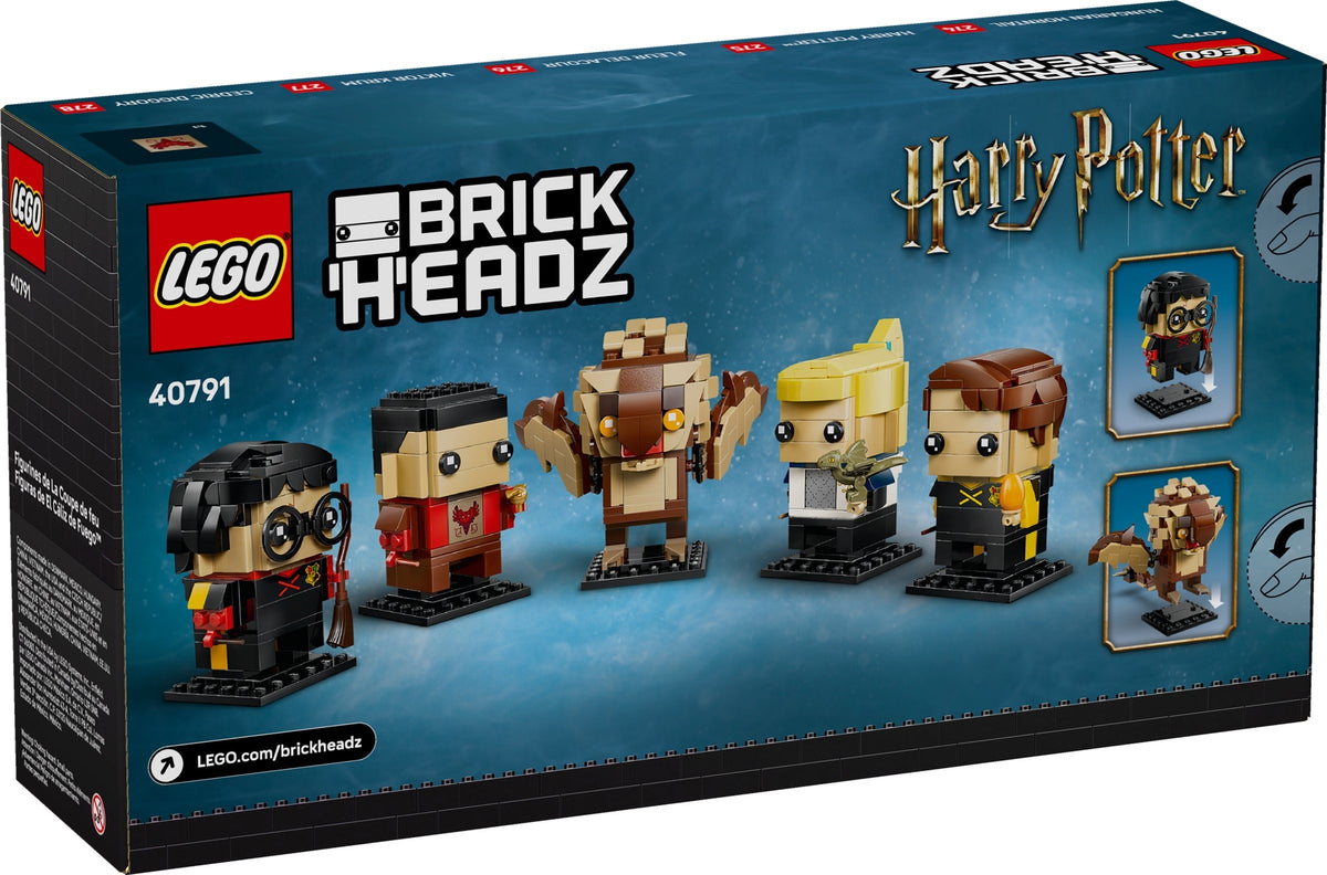 LEGO Brickheadz 40791 Figuren aus Harry Potter und der Feuerkelch