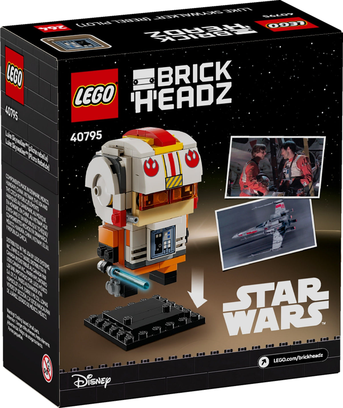 LEGO Brickheadz Star Wars 40795 Luke Skywalker