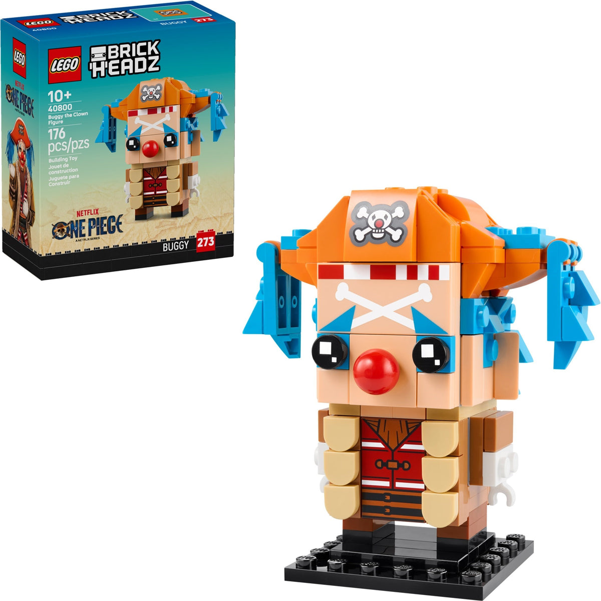 LEGO Brickheadz 40800 Buggy der Clown Figur