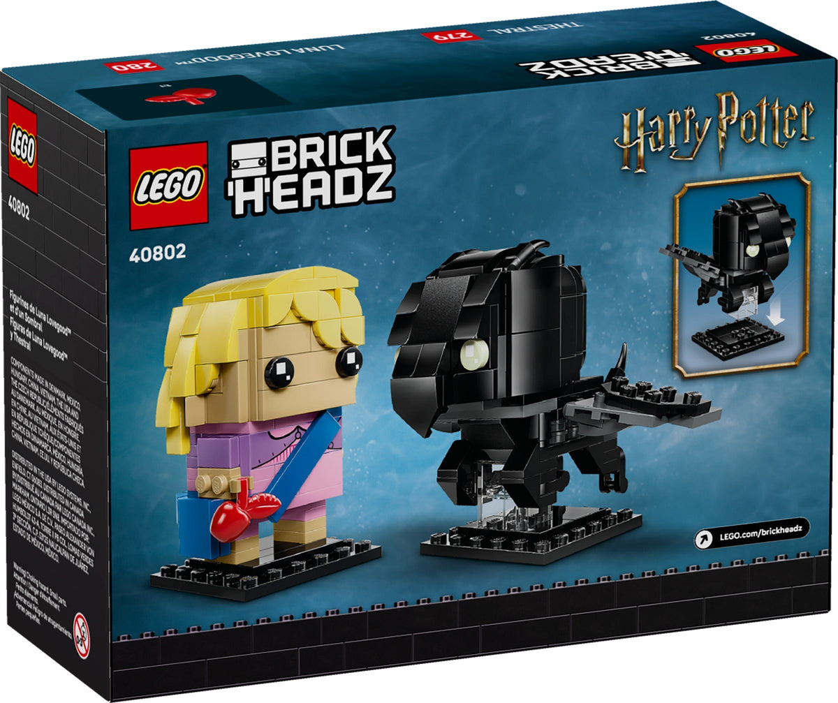 LEGO Brickheadz Harry Potter 40802 Luna Lovegood & Thestral Figuren